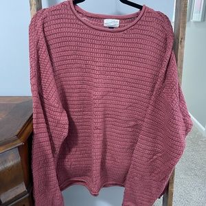 Like New! 2X Universal Thread sweater with rolled hems